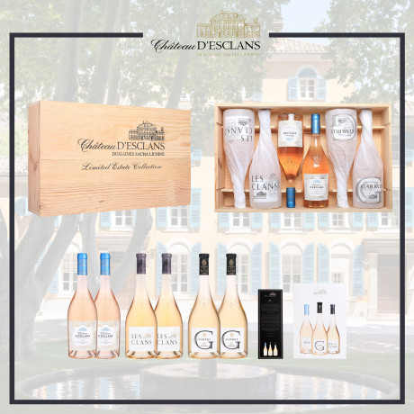 Château d'Esclans limited edition case